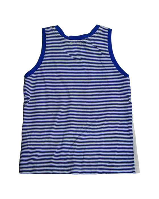 A Grey Sleeveless Tops from Chicco in size 3T for boy. (Back View)