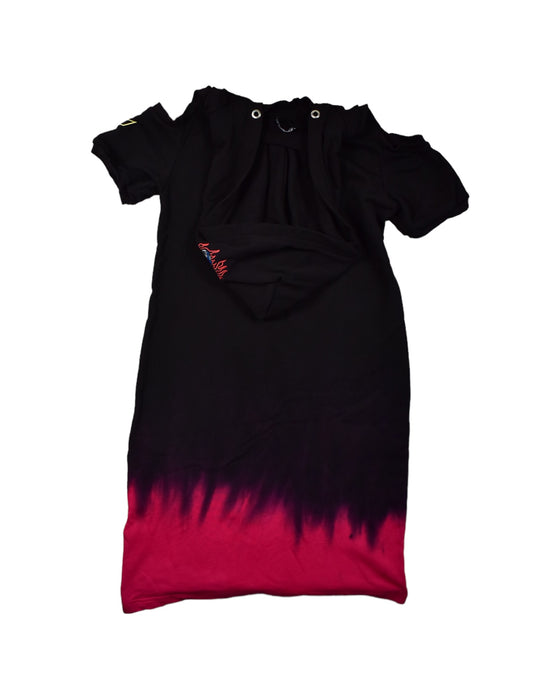 A Black Short Sleeve Dresses from Diesel in size 14Y for girl. (Back View)