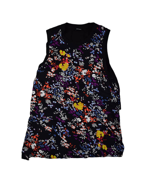A Black Sleeveless Tops from Diesel in size 14Y for girl. (Front View)