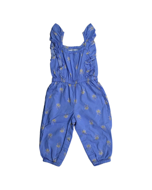 A Blue Jumpsuits from Gingersnaps in size 3-6M for girl. (Front View)