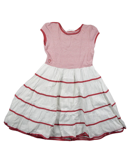 A Red Short Sleeve Dresses from Chateau de Sable in size 12Y for girl. (Front View)