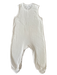 A White Sleeveless Jumpsuits from Le Petit Society in size 6-12M for neutral. (Back View)