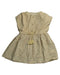 A Yellow Sleeveless Dresses from Gingersnaps in size 18-24M for girl. (Front View)