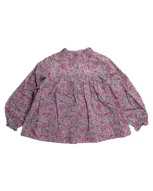A Pink Long Sleeve Tops from Jacadi in size 12-18M for girl. (Front View)