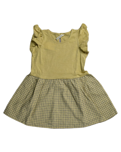 A Gold Sleeveless Dresses from Rylee + Cru in size 18-24M for girl. (Front View)
