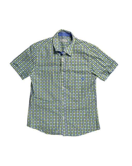 A Green Shirts from I Pinco Pallino in size 12Y for boy. (Front View)