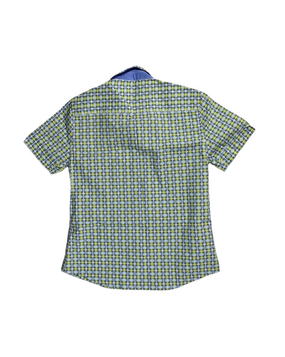 A Green Shirts from I Pinco Pallino in size 12Y for boy. (Back View)