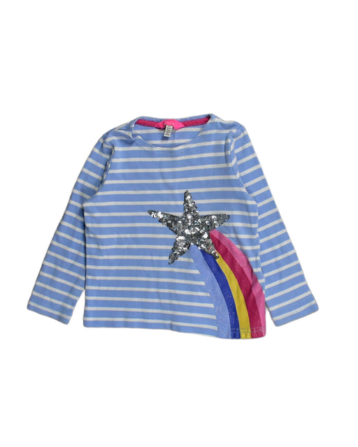 A Blue Long Sleeve Tops from Joules in size 3T for girl. (Front View)