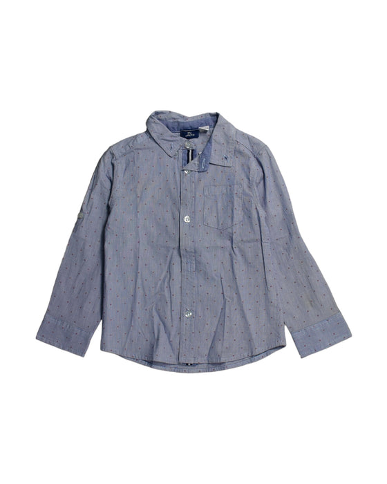 A Purple Shirts from Chicco in size 4T for boy. (Front View)