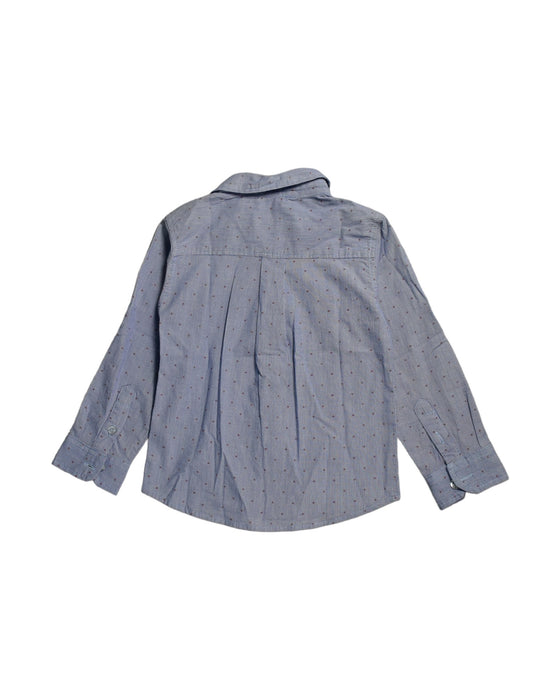 A Purple Shirts from Chicco in size 4T for boy. (Back View)