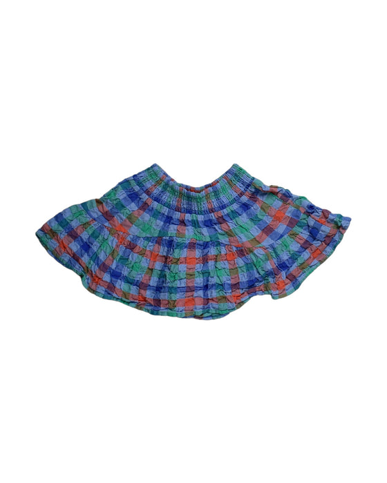 A Blue Short Skirts from Seed in size 2T for girl. (Back View)