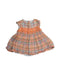 A Orange Sleeveless Dresses from Chateau de Sable in size 3-6M for girl. (Front View)