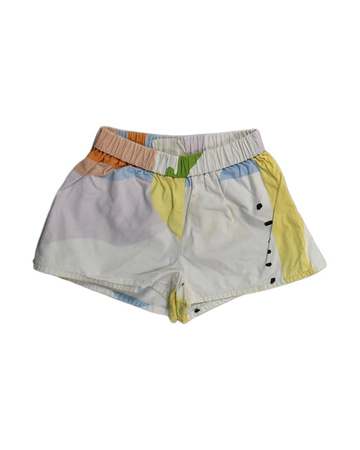 A White Shorts from Our Mini Nature in size 2T for girl. (Front View)