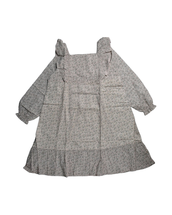 A Pink Long Sleeve Dresses from Jamie Kay in size 8Y for girl. (Front View)