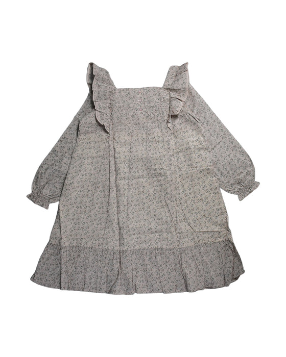 A Pink Long Sleeve Dresses from Jamie Kay in size 8Y for girl. (Back View)