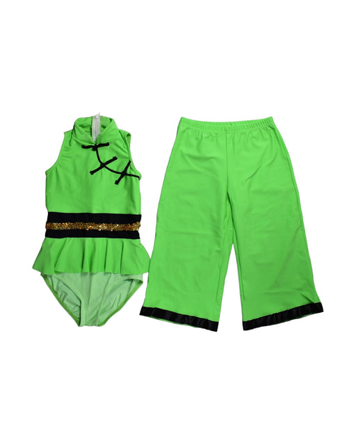A Green Halloween Costumes from Sonata Dancewear in size 7Y for girl. (Front View)