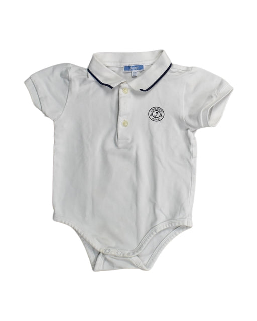 A White Bodysuits from Jacadi in size 3T for boy. (Front View)
