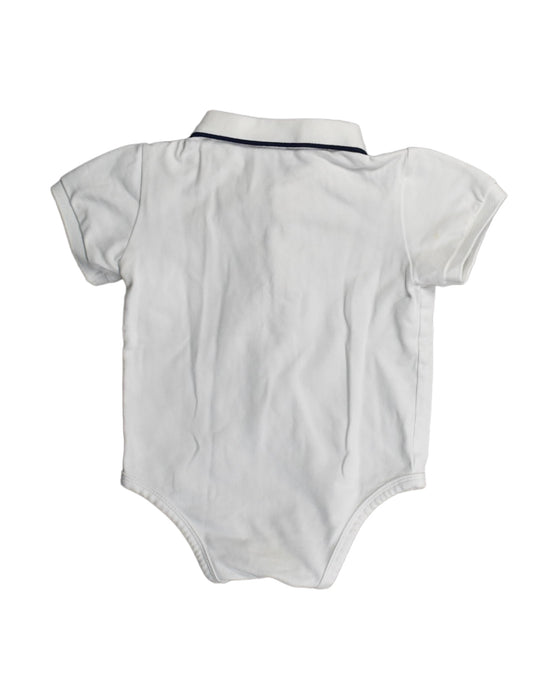 A White Bodysuits from Jacadi in size 3T for boy. (Back View)