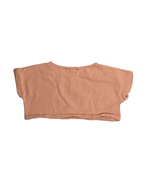 A Orange Short Sleeve Tops from Bobo Choses in size 3T for girl. (Back View)