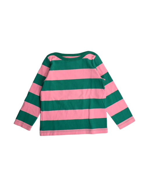 A Green Long Sleeve Tops from Petit Bateau in size 5T for girl. (Front View)