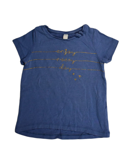 A Blue Short Sleeve Tops from Esprit in size 3T for girl. (Front View)