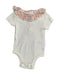 A White Bodysuits from Cupcakes and Cashmere in size 3-6M for girl. (Front View)