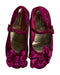 A Pink Flats from Monsoon in size 6T for girl. (Back View)