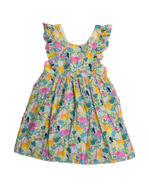 A Multicolour Sleeveless Dresses from Jojo Maman Bébé in size 3T for girl. (Front View)