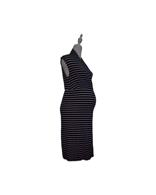 A Black Sleeveless Dresses from Mayarya in size S for maternity. (Front View)