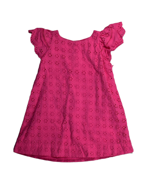 A Pink Short Sleeve Dresses from Polo Ralph Lauren in size 2T for girl. (Front View)