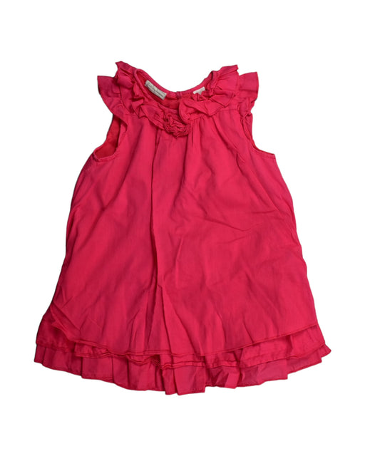 A Pink Sleeveless Dresses from First Impressions in size 18-24M for girl. (Front View)