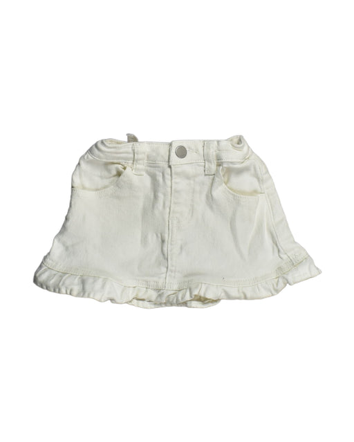 A White Short Skirts from Seed in size 2T for girl. (Front View)