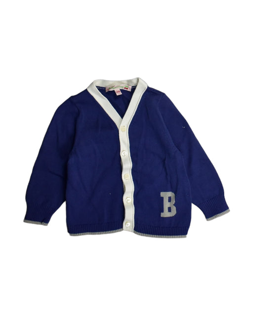 A Blue Cardigans from Bonpoint in size 6-12M for girl. (Front View)