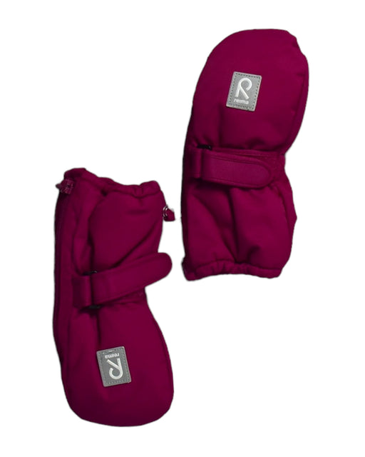 A Pink Gloves & Mittens from Reima in size 6-12M for girl. (Front View)