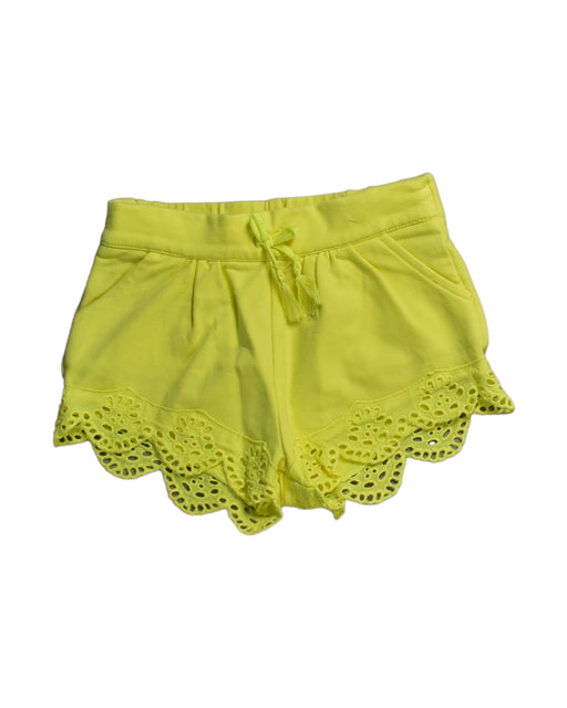A Yellow Shorts from Seed in size 12-18M for girl. (Front View)