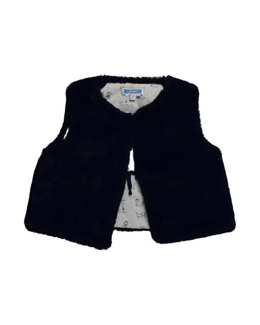 A Black Dress Up Vests from Jacadi in size 18-24M for girl. (Front View)