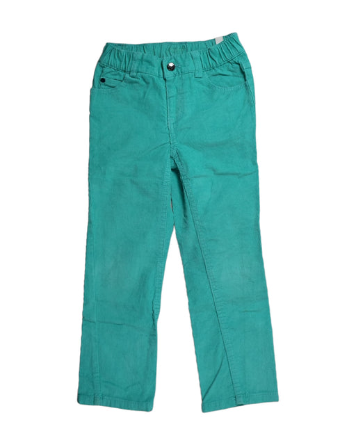 A Teal Jeans from Jacadi in size 5T for girl. (Front View)