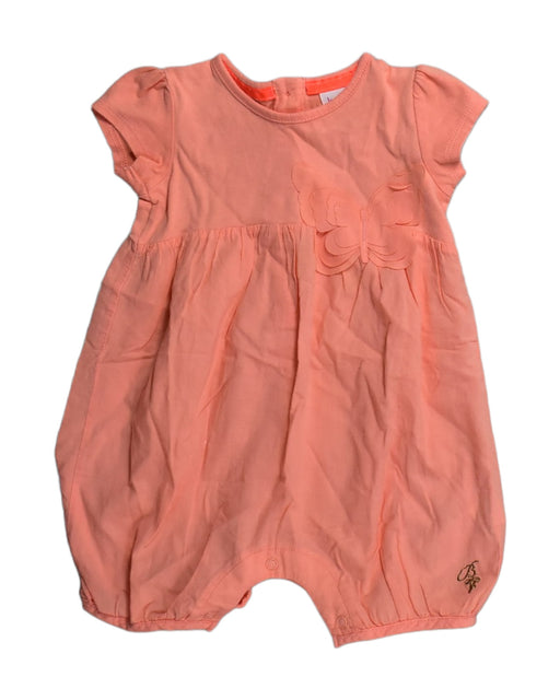 A Orange Rompers from Baker by Ted Baker in size 3-6M for girl. (Front View)