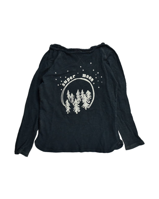 A Black Long Sleeve Tops from Buho in size 3T for girl. (Front View)