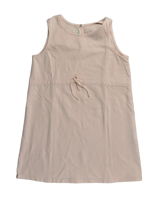 A Beige Sleeveless Tops from Babe & Tess in size 4T for girl. (Front View)