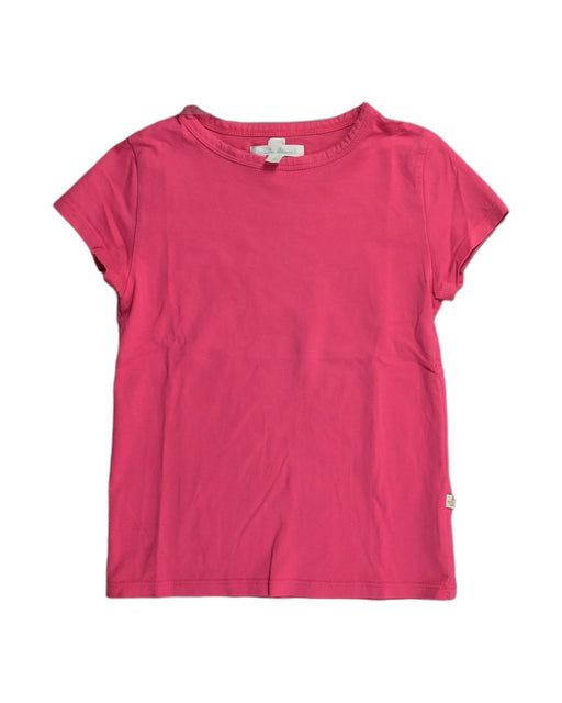 A Pink Short Sleeve Tops from Marie Chantal in size 4T for girl. (Front View)