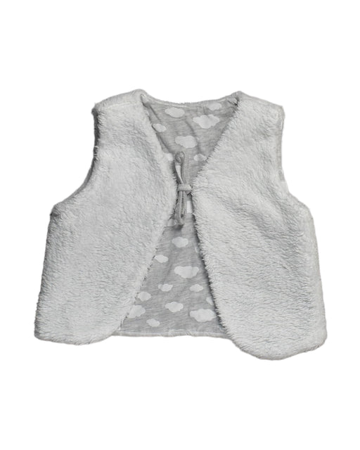 A White Dress Up Vests from The Little White Company in size M for girl. (Front View)