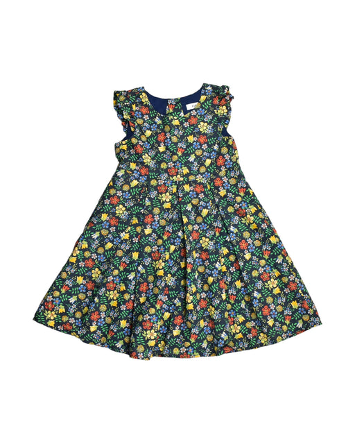 A Blue Sleeveless Dresses from Liberty London x Kurt Woods in size S for girl. (Front View)