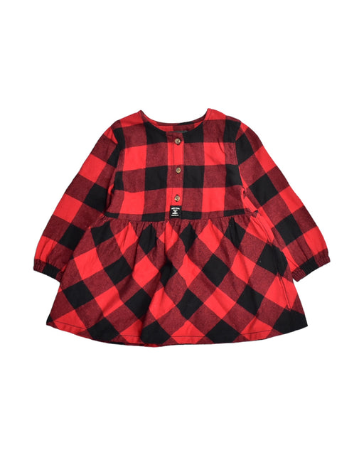 A Red Long Sleeve Dresses from Roots in size 18-24M for girl. (Front View)