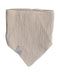 A Beige Bibs from Mimi et lulu in size O/S for girl. (Front View)