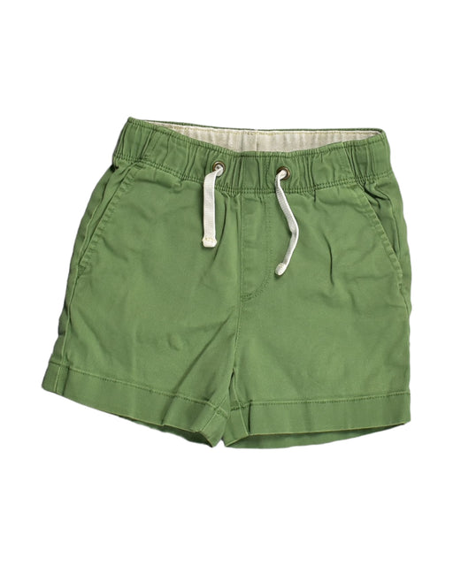A Green Shorts from Crewcuts in size 3T for boy. (Front View)