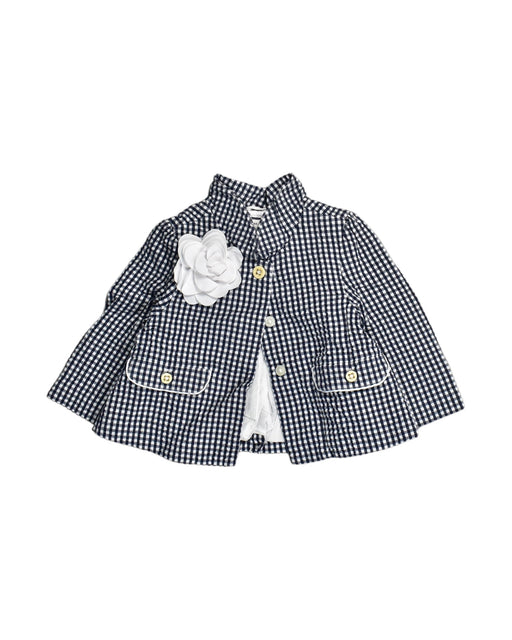 A Black Lightweight Jackets from Janie & Jack in size 2T for girl. (Front View)
