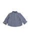 A Blue Shirts from Cyrillus in size 3-6M for boy. (Back View)
