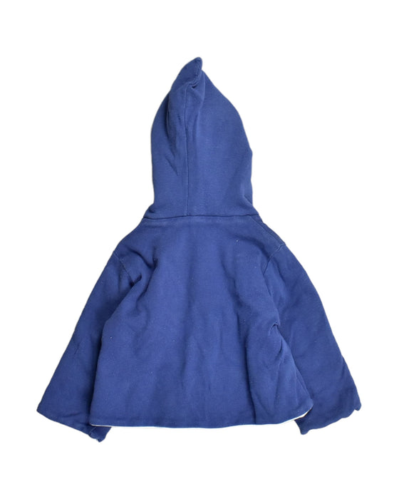 A Blue Lightweight Jackets from Petit Bateau in size 0-3M for boy. (Back View)