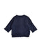 A Blue Lightweight Jackets from Petit Bateau in size 3-6M for boy. (Back View)